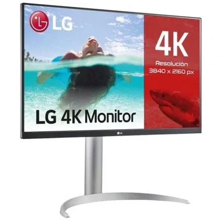 LG 27UP85NP-W Monitor Profesional 27 Pulgadas 4K UHD IPS Plata